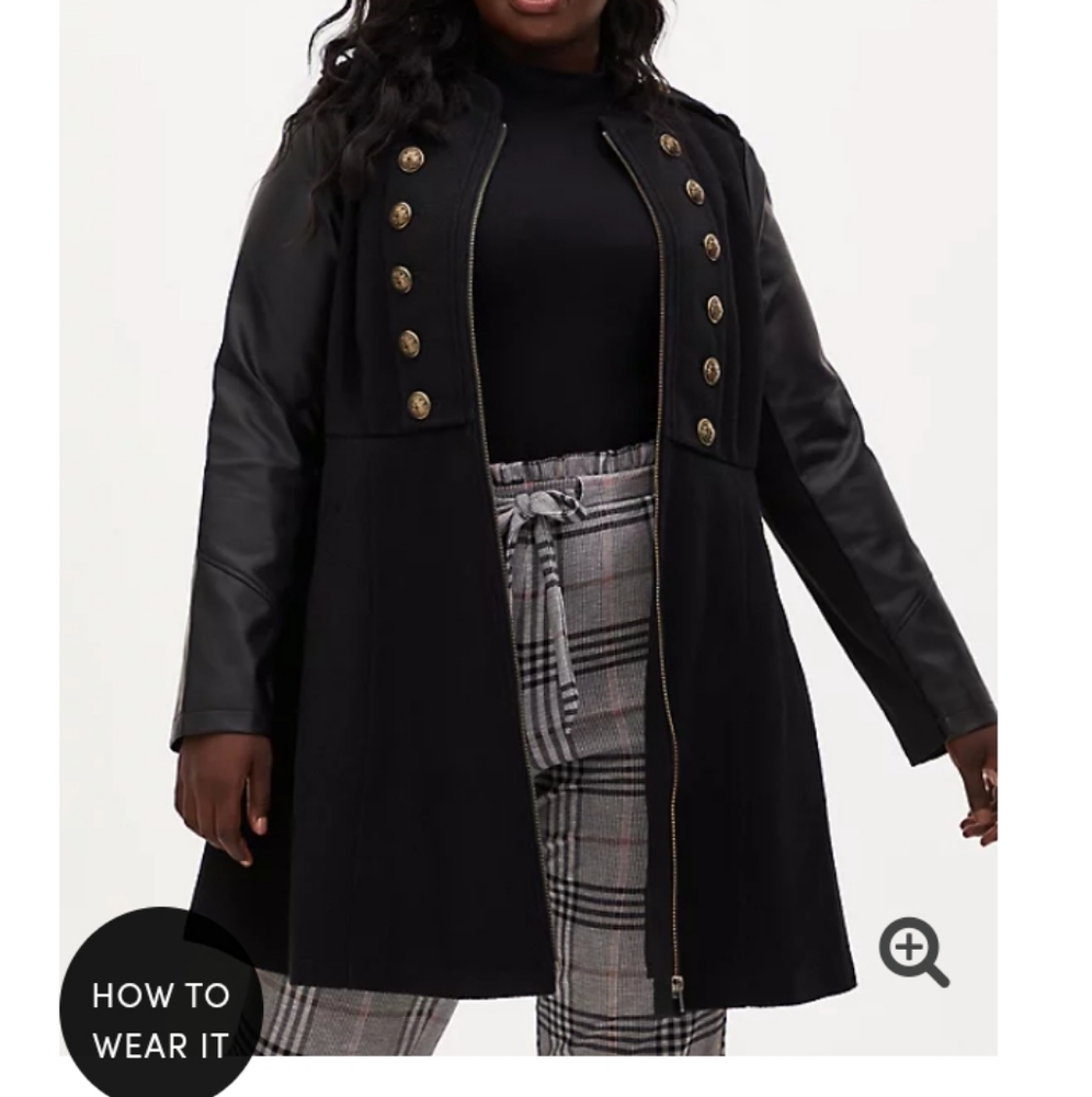 Women's Military Style Coat